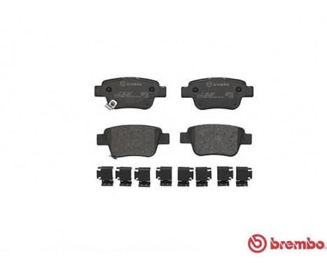 Brake Pad Set, disc brake P 83 047 Brembo, Image 2