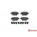 Brake Pad Set, disc brake P 83 047 Brembo, Thumbnail 2