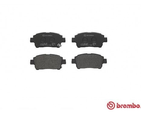 Brake Pad Set, disc brake P 83 051 Brembo, Image 2