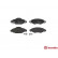 Brake Pad Set, disc brake P 83 053 Brembo, Thumbnail 2