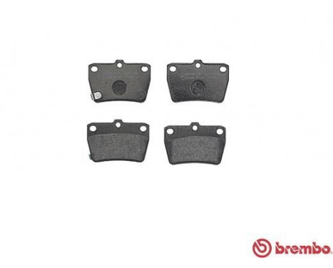 Brake Pad Set, disc brake P 83 057 Brembo, Image 2
