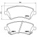 Brake Pad Set, disc brake P 83 064 Brembo, Thumbnail 3