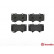 Brake Pad Set, disc brake P 83 066 Brembo, Thumbnail 2