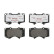 Brake pad set, disc brake P 83 066X Brembo, Thumbnail 4