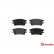 Brake Pad Set, disc brake P 83 070 Brembo, Thumbnail 3