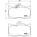 Brake Pad Set, disc brake P 83 072 Brembo, Thumbnail 3