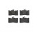 Brake Pad Set, disc brake P 83 072 Brembo, Thumbnail 3