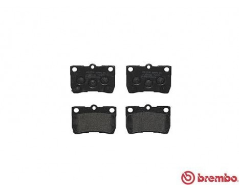 Brake Pad Set, disc brake P 83 073 Brembo, Image 2
