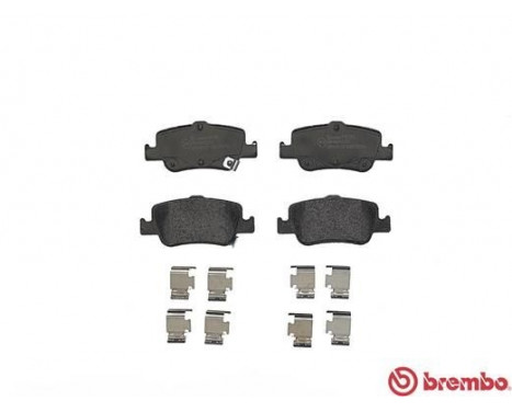 Brake Pad Set, disc brake P 83 080 Brembo, Image 2