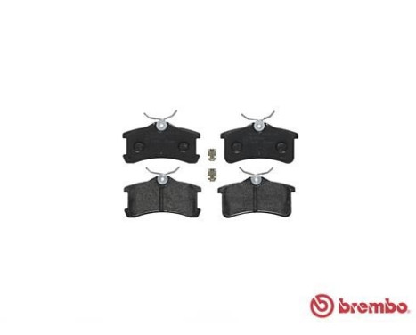 Brake Pad Set, disc brake P 83 084 Brembo, Image 3