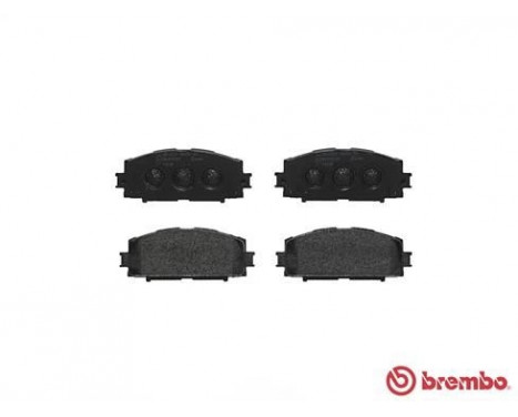 Brake Pad Set, disc brake P 83 086 Brembo, Image 3