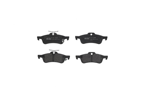Brake Pad Set, disc brake P 83 087 Brembo