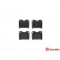 Brake Pad Set, disc brake P 83 091 Brembo, Thumbnail 3