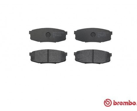 Brake Pad Set, disc brake P 83 098 Brembo, Image 2