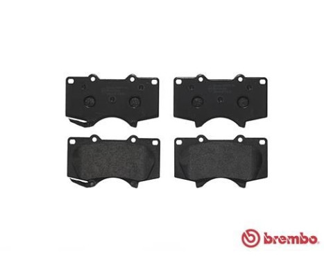 Brake Pad Set, disc brake P 83 102 Brembo, Image 2