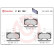 Brake pad set, disc brake P 83 102 Brembo, Thumbnail 2
