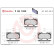 Brake pad set, disc brake P 83 102X Brembo, Thumbnail 4