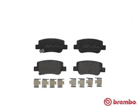 Brake Pad Set, disc brake P 83 112 Brembo, Image 2