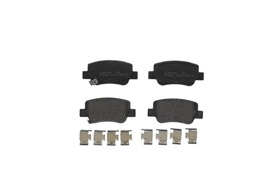 Brake Pad Set, disc brake P 83 112 Brembo, Image 3