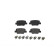 Brake Pad Set, disc brake P 83 114 Brembo, Thumbnail 3