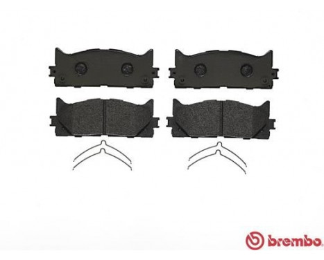 Brake Pad Set, disc brake P 83 117 Brembo, Image 3