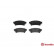 Brake Pad Set, disc brake P 83 132 Brembo, Thumbnail 3