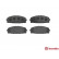 Brake Pad Set, disc brake P 83 139 Brembo, Thumbnail 2