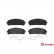 Brake Pad Set, disc brake P 83 145 Brembo, Thumbnail 2