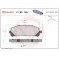 Brake Pad Set, disc brake P 83 145 Brembo, Thumbnail 3