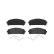 Brake Pad Set, disc brake P 83 145 Brembo, Thumbnail 3