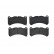 Brake Pad Set, disc brake P 83 146 Brembo
