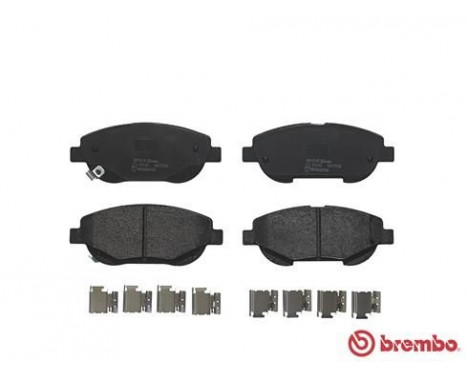 Brake Pad Set, disc brake P 83 148 Brembo, Image 2