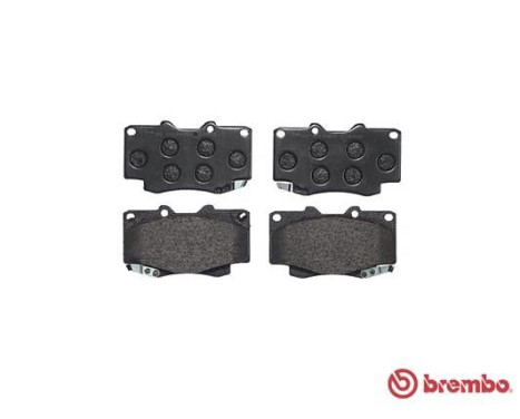 Brake Pad Set, disc brake P 83 151 Brembo, Image 2