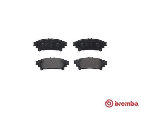 Brake Pad Set, disc brake P 83 152 Brembo, Image 2