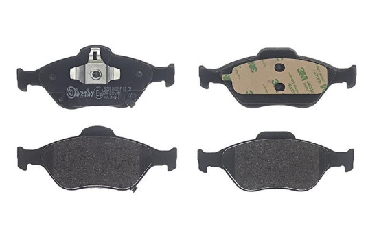 Brake Pad Set, disc brake P 83 159 Brembo, Image 3