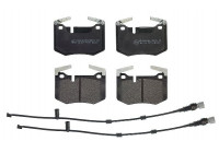 Brake Pad Set, disc brake P 83 164 Brembo