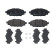Brake Pad Set, disc brake P 83 167 Brembo, Thumbnail 2
