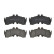 Brake pad set, disc brake P 83 180 Brembo