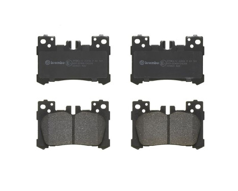 Brake pad set, disc brake P 83 181 Brembo