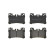 Brake pad set, disc brake P 83 181 Brembo, Thumbnail 2