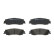 Brake pad set, disc brake P 83 192 Brembo