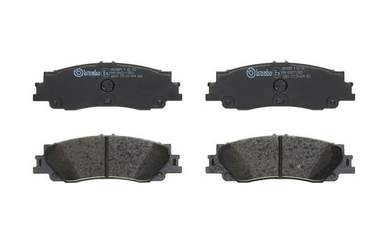 Brake pad set, disc brake P 83 192 Brembo