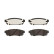 Brake pad set, disc brake P 83 201 Brembo, Thumbnail 3