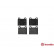 Brake Pad Set, disc brake P 85 002 Brembo, Thumbnail 2