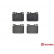 Brake Pad Set, disc brake P 85 007 Brembo, Thumbnail 3