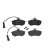 Brake Pad Set, disc brake P 85 016 Brembo, Thumbnail 3