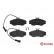 Brake Pad Set, disc brake P 85 018 Brembo, Thumbnail 2