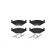 Brake Pad Set, disc brake P 85 019 Brembo, Thumbnail 3