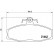 Brake Pad Set, disc brake P 85 022 Brembo, Thumbnail 2