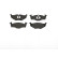Brake Pad Set, disc brake P 85 025 Brembo, Thumbnail 3